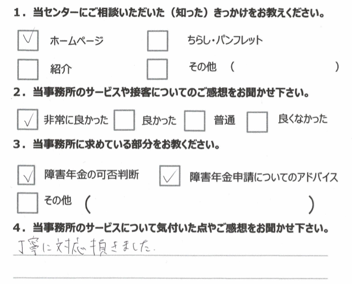 自閉症スペクトラム障害　30代　男性